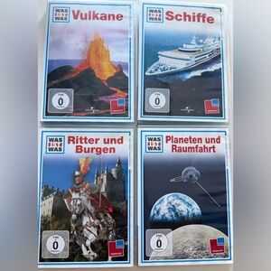 Was Ist Was Educational DVD Set/ 4